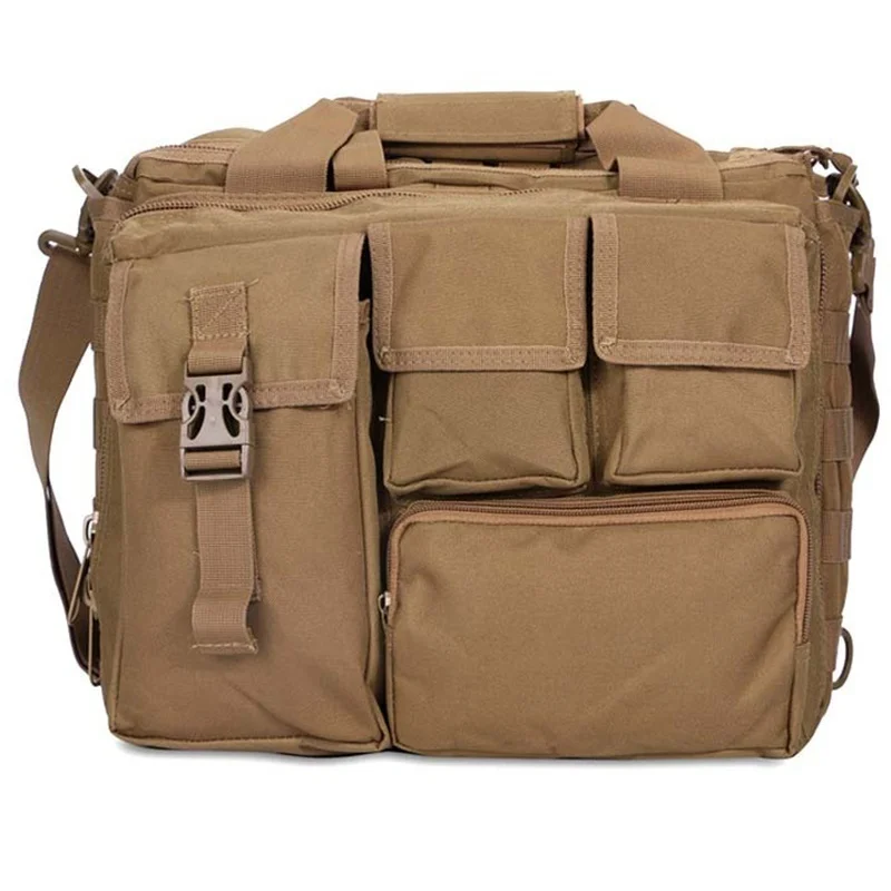 Bolso de mensajero de camuflaje para hombre, bandolera informal de gran capacidad, estilo militar