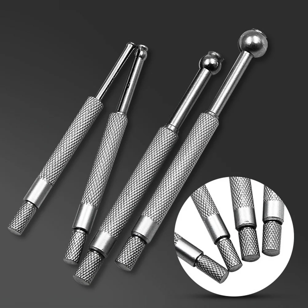

4Pcs Telescoping Bore Gauge Set 3-14mm Precision Small Hole Gage Fully Hardened Spherical Faces Long Tool Life