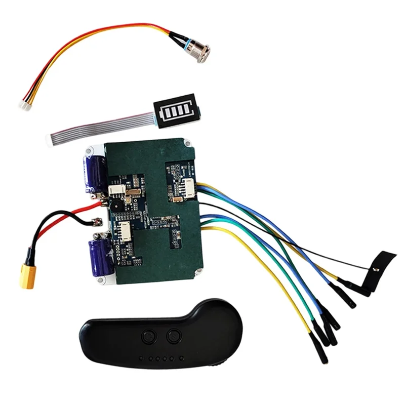 

A51Q-Dual Driver Board Motherboard 12S 48V Longboard 2Drive ESC Speed Remote Control And Power Display DIY Accessories