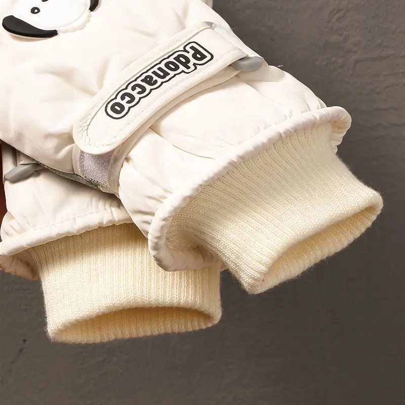 سانريو Pochacco قفازات التزلج شتاء دافئ الباردة برهان مقاوم للماء سميكة المخملية شاشة تعمل باللمس المضادة للانزلاق قفازات ركوب الخيل الفتيات الهدايا اللعب #4