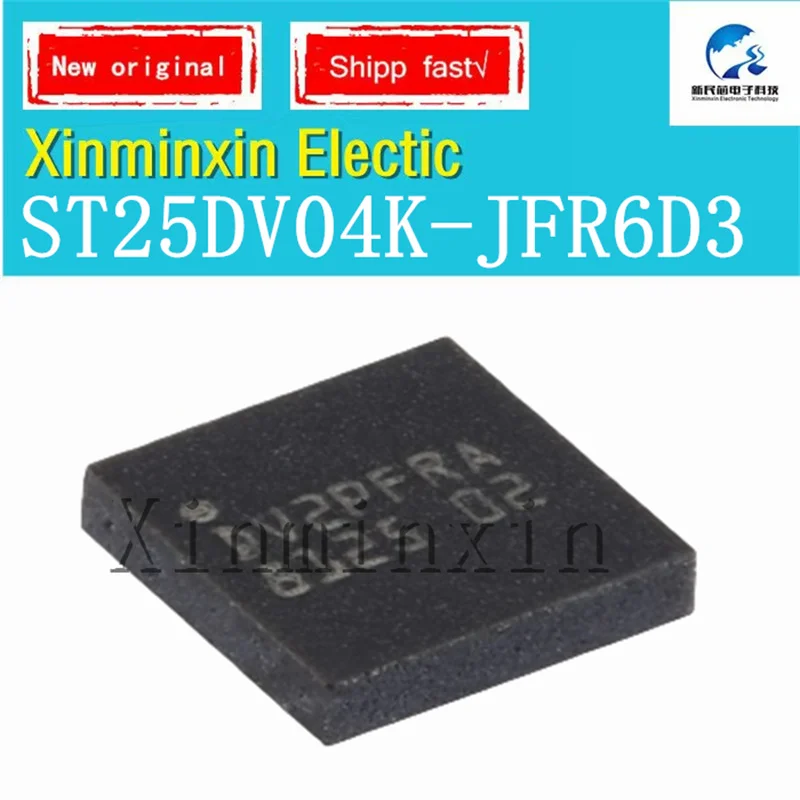 

5 шт./лот ST25DV04K-JFR6D3 DV2PFRA UDFN-12-EP(3x3) микросхема новый оригинальный в наличии
