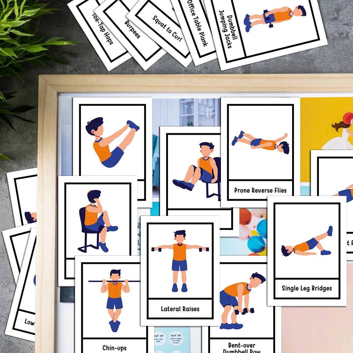 50 cartes flash d'exercices de - Workout Plan Home Gym avis et prix