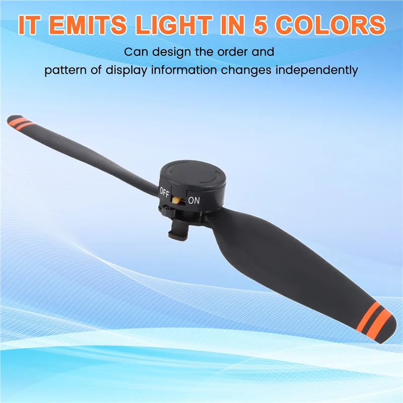 Y19A Drone Paddle For DJI MAVIC AIR2 Illuminated Flashing Circle Paddle Programming LED Flashing Character Tablet Paddle