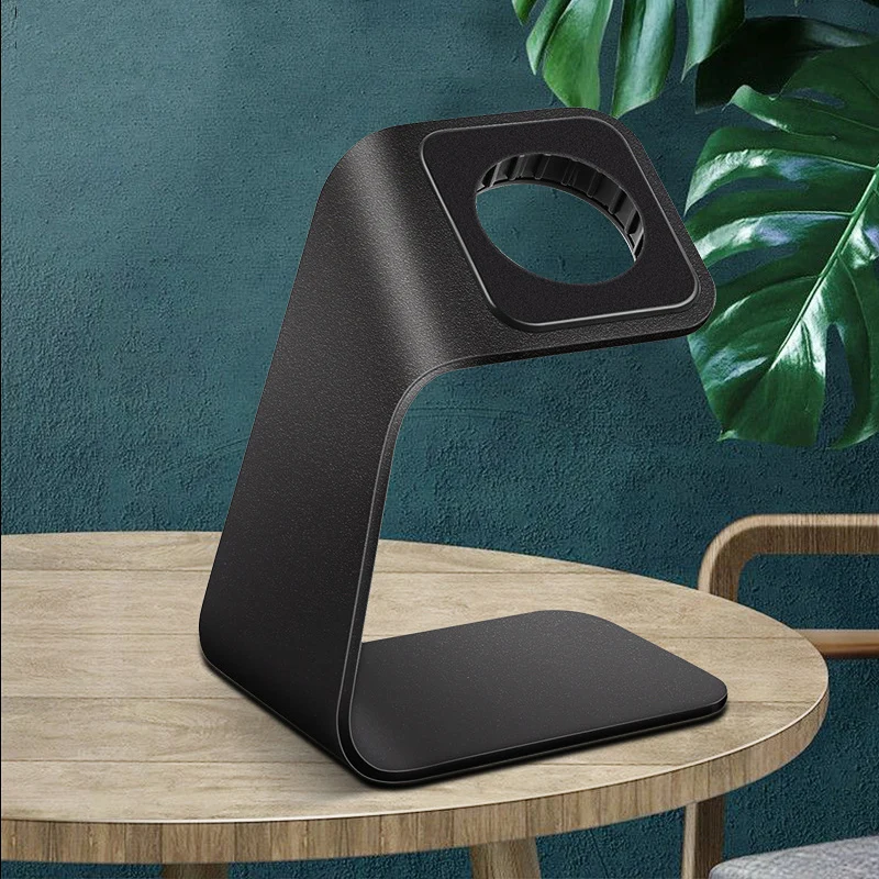 Metal Aluminum Charger Stand Holder for Apple Watch Bracket Charging Cradle Stand for Apple i Watch 1-8 SE Charger Dock Station