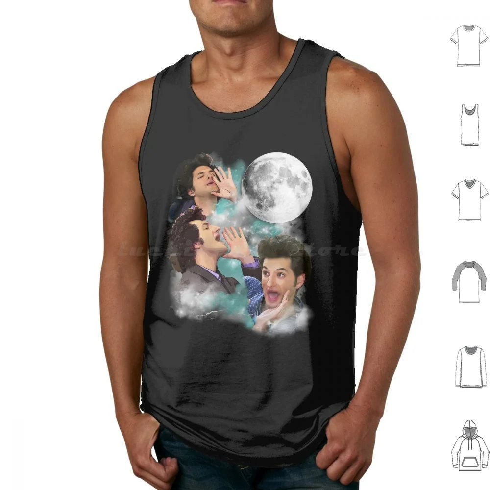 Jean Ralphio The Woooorst Three Jean Moon Mens Cotton Soft Tank Tops Print Cotton Jean Ralphio The Woooorst Three