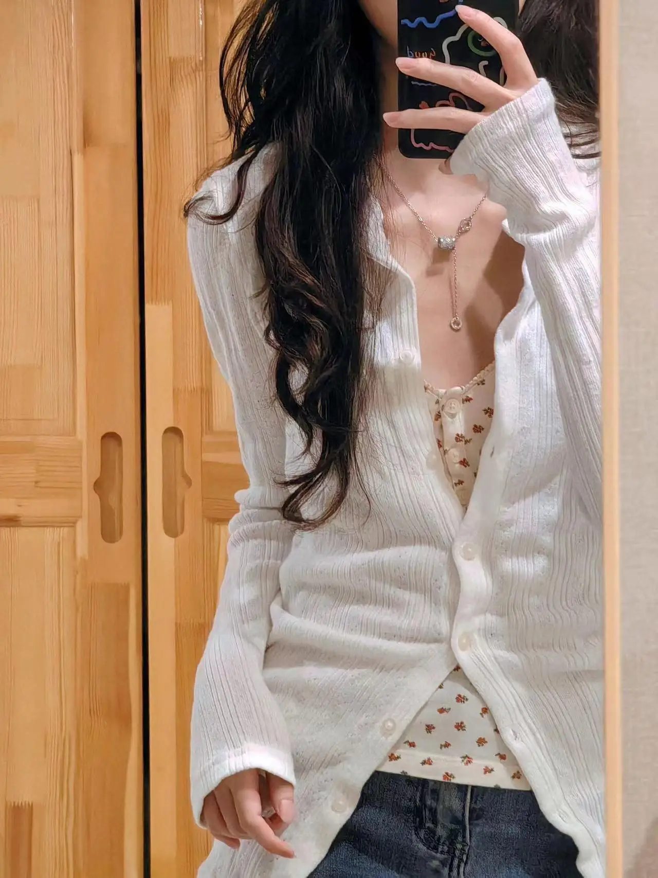 

White Long Sve T-irt Women's Collar Slim Fit Brandy Girl BM Sle Faionable Commute Sle Pure Cotton Thin Model