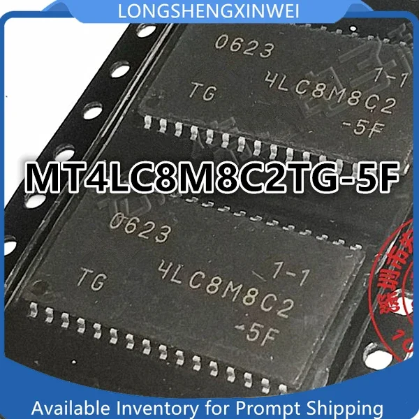 1PCS New MT4LC8M8C2TG-5F MT4LC8M8C2TG-5 Chip TSOP32 Flash Memory, Brand New in Stock Original