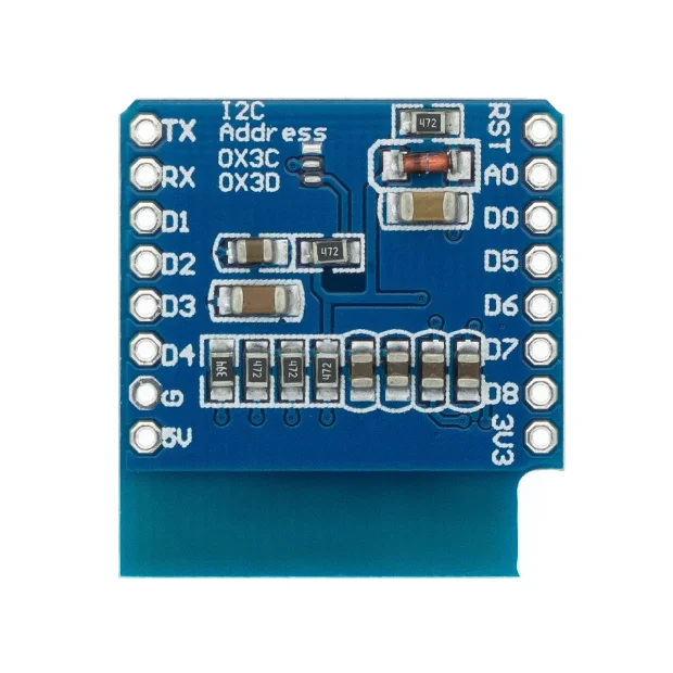 0.66-inch OLED display LCD screen I2C interface for D1 display module