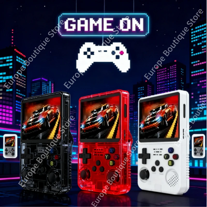 

ARKOS R36S Retro Handheld Game Console Linux System 3.5-inch IPS Screen Video Player 64GB/128GB Portable Handheld Game Console