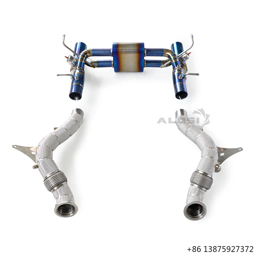 

Racing Style Titanium Valvetronic Exhaust for F8 Tributo Spider 3.9T |Catback with Thermal Insulated Downpipe