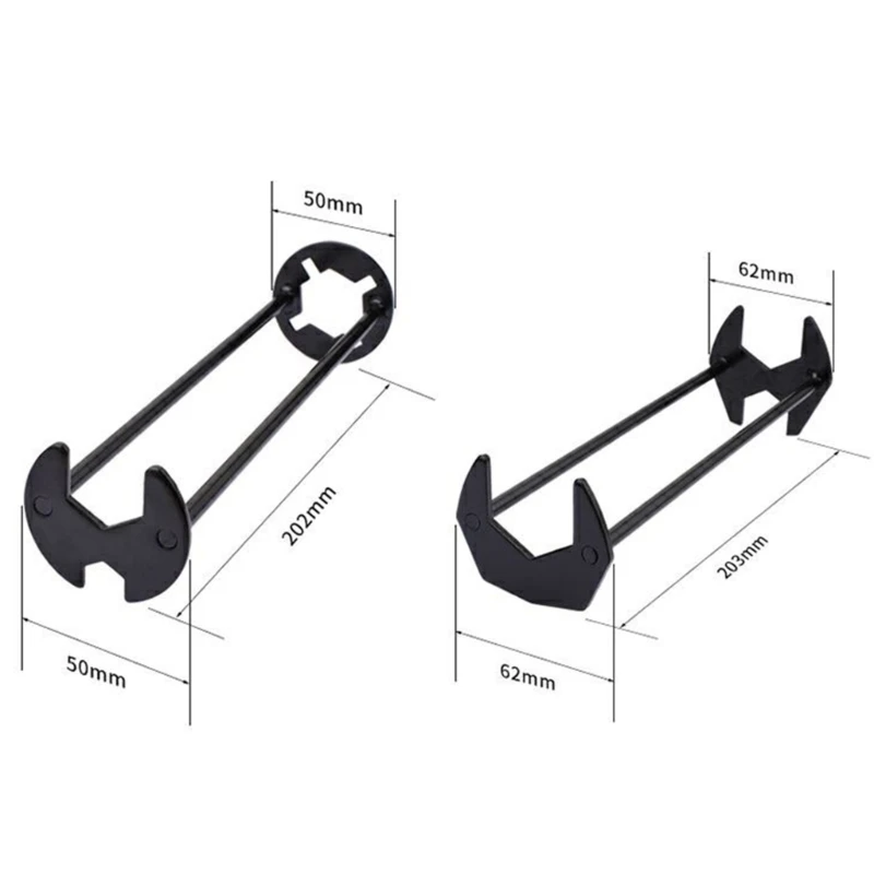 Wielofunkcyjny klucz do zlewu antypoślizgowe narzędzie do naprawy zlewu kuchennego bateria do łazienki wąż instalacja klucz