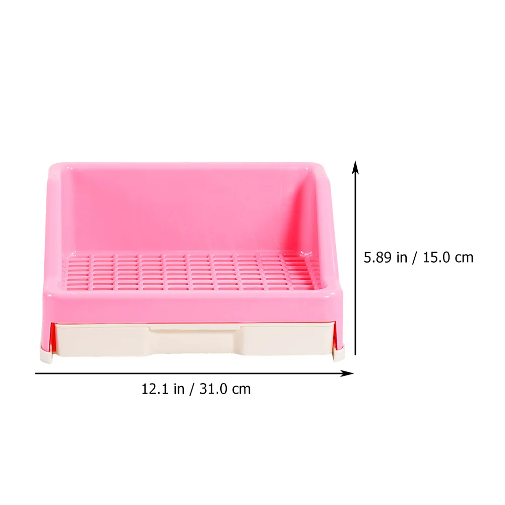 

1Pcs Pet Toilet Tray Box Large Space Rabbit Potty Indoor Drawer Type Toilet for Rabbits Pigs Easy Clean Anti Splash