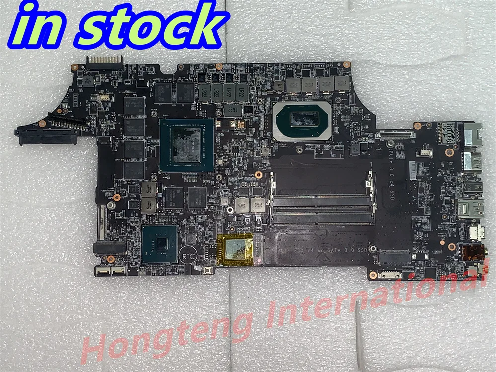 Genuine ms-16u11 For MSI ge63 ge65 ge75 gl75 gp75 Laptop Motherboard with i7-9750h and rtx2070mi Test Ok