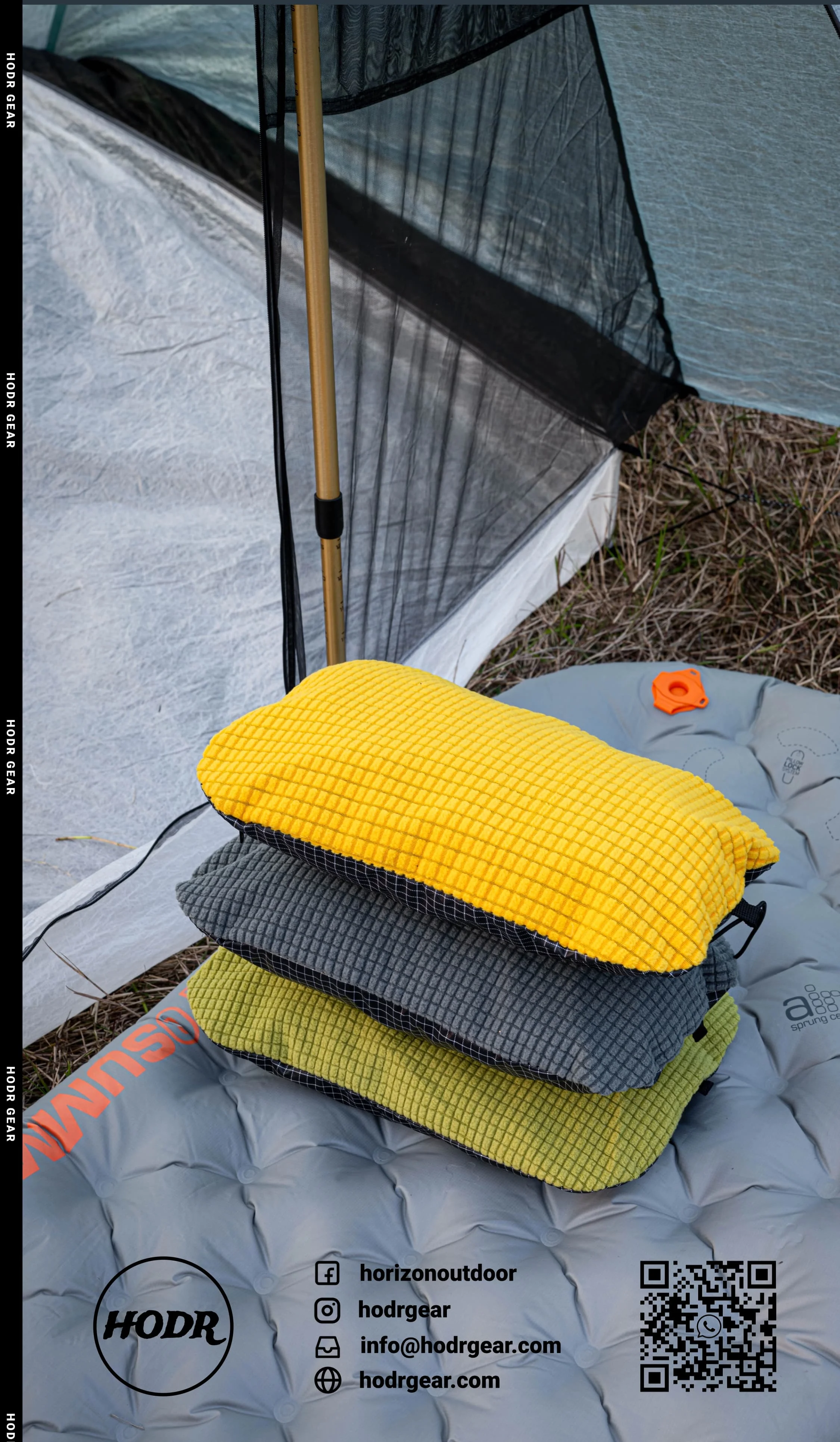 [HODRGEAR] Aufbewahrungstasche & Kissen UHMWPE Multifunktionale Aufbewahrungstasche Outdoor Camping Kopfstütze 53g Ultraleicht für Wanderer – Detail 15