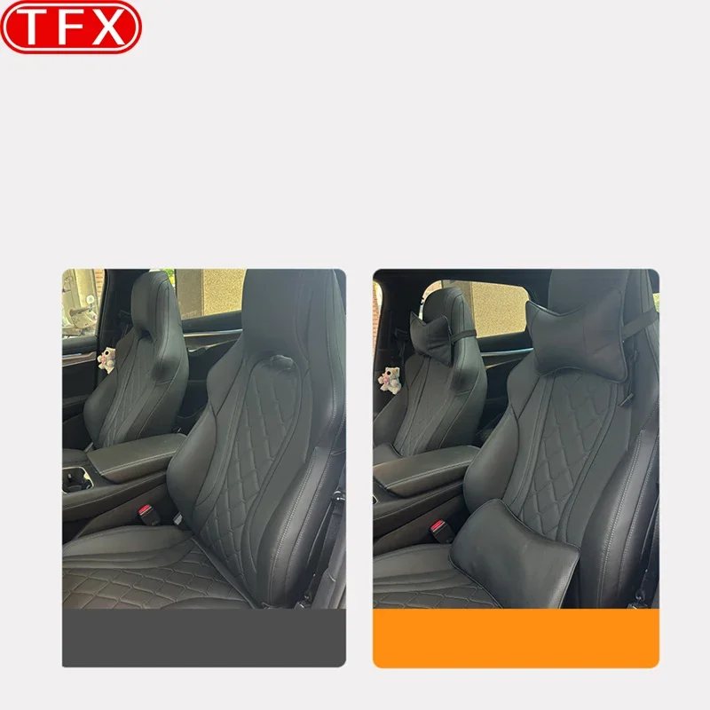 

For BYD Sealion 7 2024 2025 Car Styling Seat Cushion Lumbar Support Neck Pillow Head Pillow Backrest Auto Modified Accessories