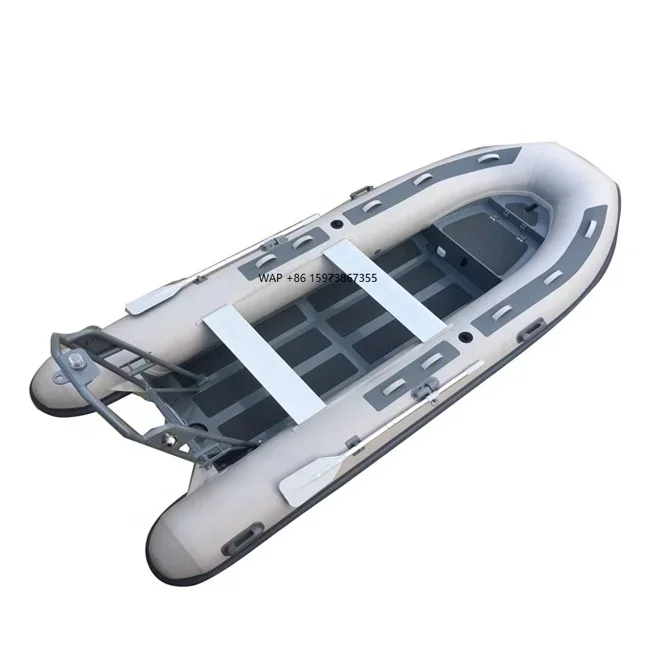 

Надувная лодка RIB 390 (13 футов) из прочного ПВХ Hypalon с алюминиевым корпусом для рыбалки