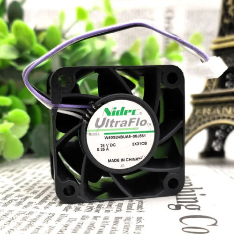 

L Высокопроизводительный охлаждающий вентилятор W40S24BUA5-08J561 24 В 0,25 А 40*40*28 мм