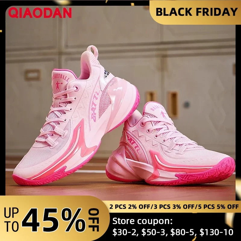 

Мужские кроссовки QIAODAN, осень 202, дышащие кроссовки с низким берцем и сеткой, повседневная прочная спортивная обувь для баскетбола QXA013254101