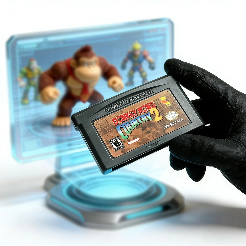 

Игровой картридж GBA, 32-битная карта для игровой консоли, серия Donkey Kong Mario vs. Donkey Kong Country для GBA/SP/DS