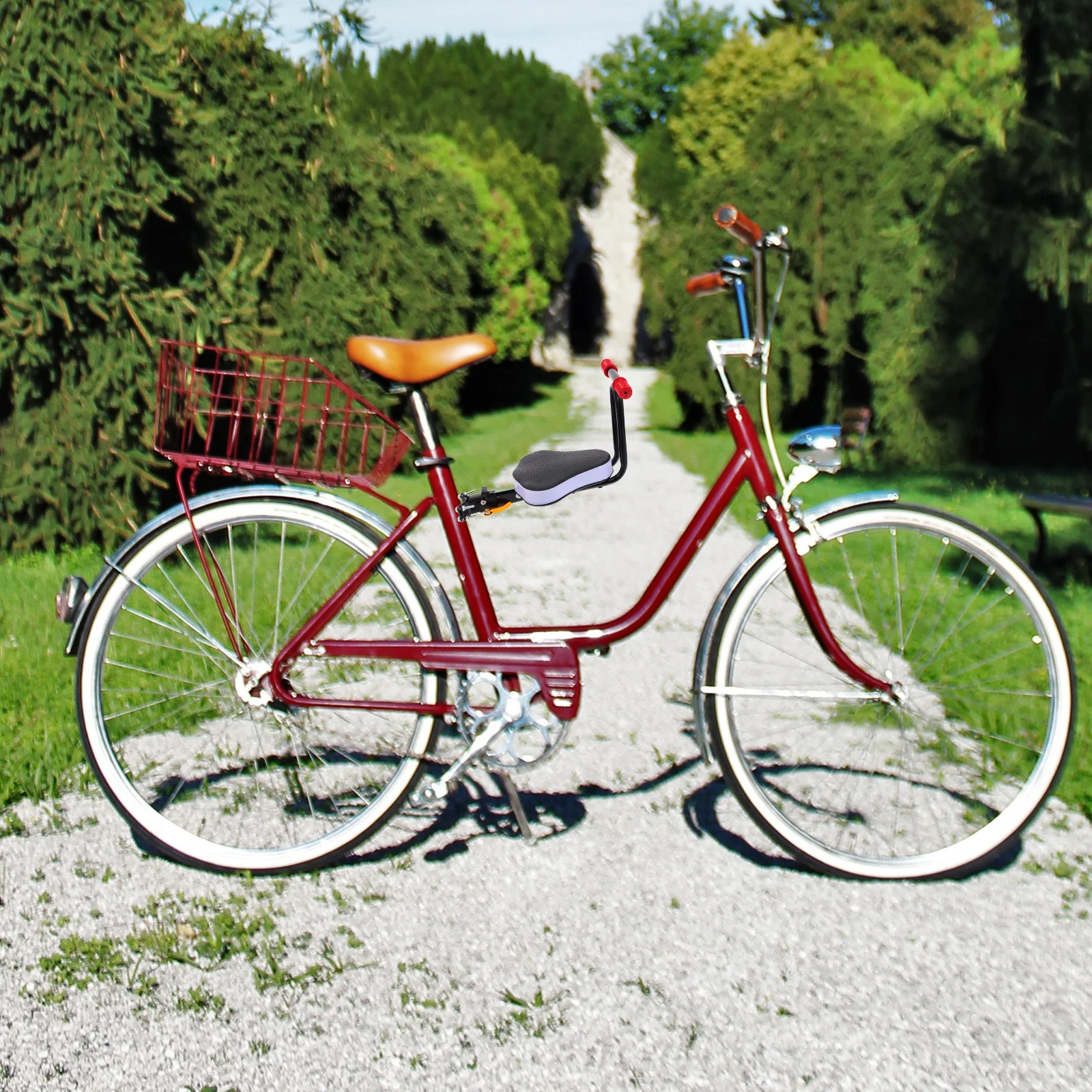 1 مجموعة 1 مجموعة مقعد سلامة الأطفال للدراجات الاطفال دراجة كهربائية السرج دائم الإسفنج وسادة مقعد للدراجة الكهربائية #5