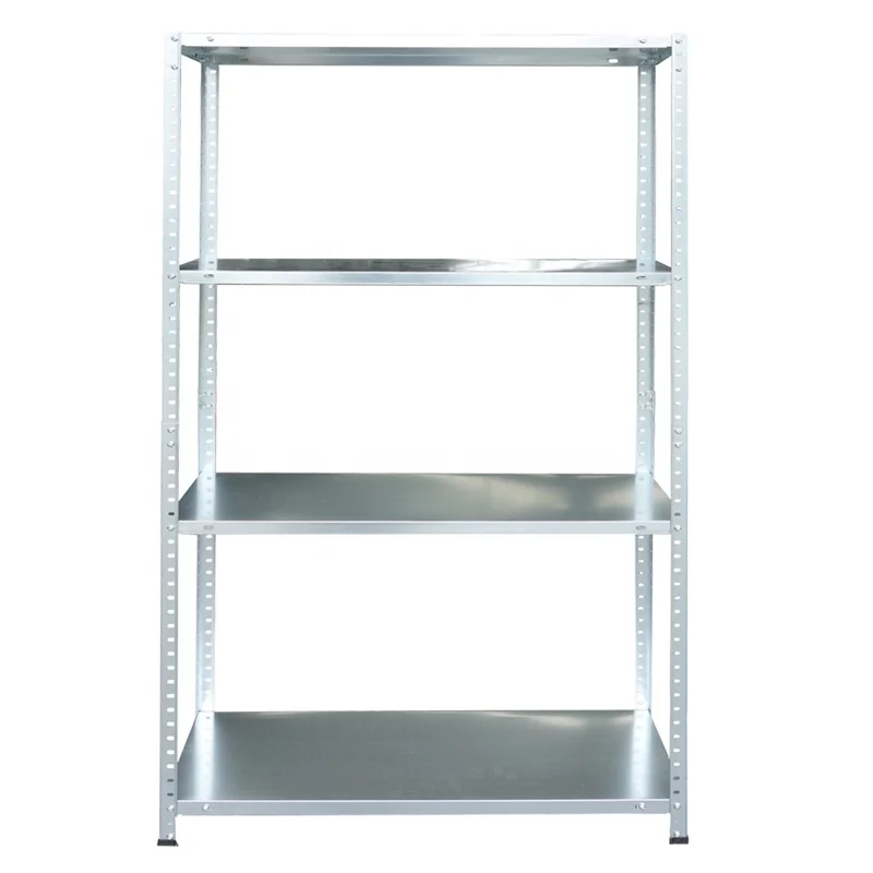

FSC Galvanized 4 Tier 40kg Adjustable Metal Storage Shelves Racks For Home