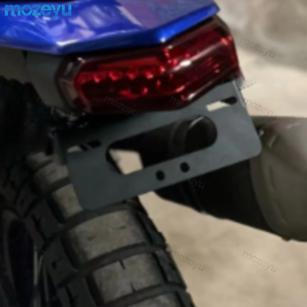 

FOR SUZUKI DR650S SE DR650S DR 650S DR650SE DR650 SE 1996-25 2026 Motorcycle Accessories License Plate Bracket Holder With Light