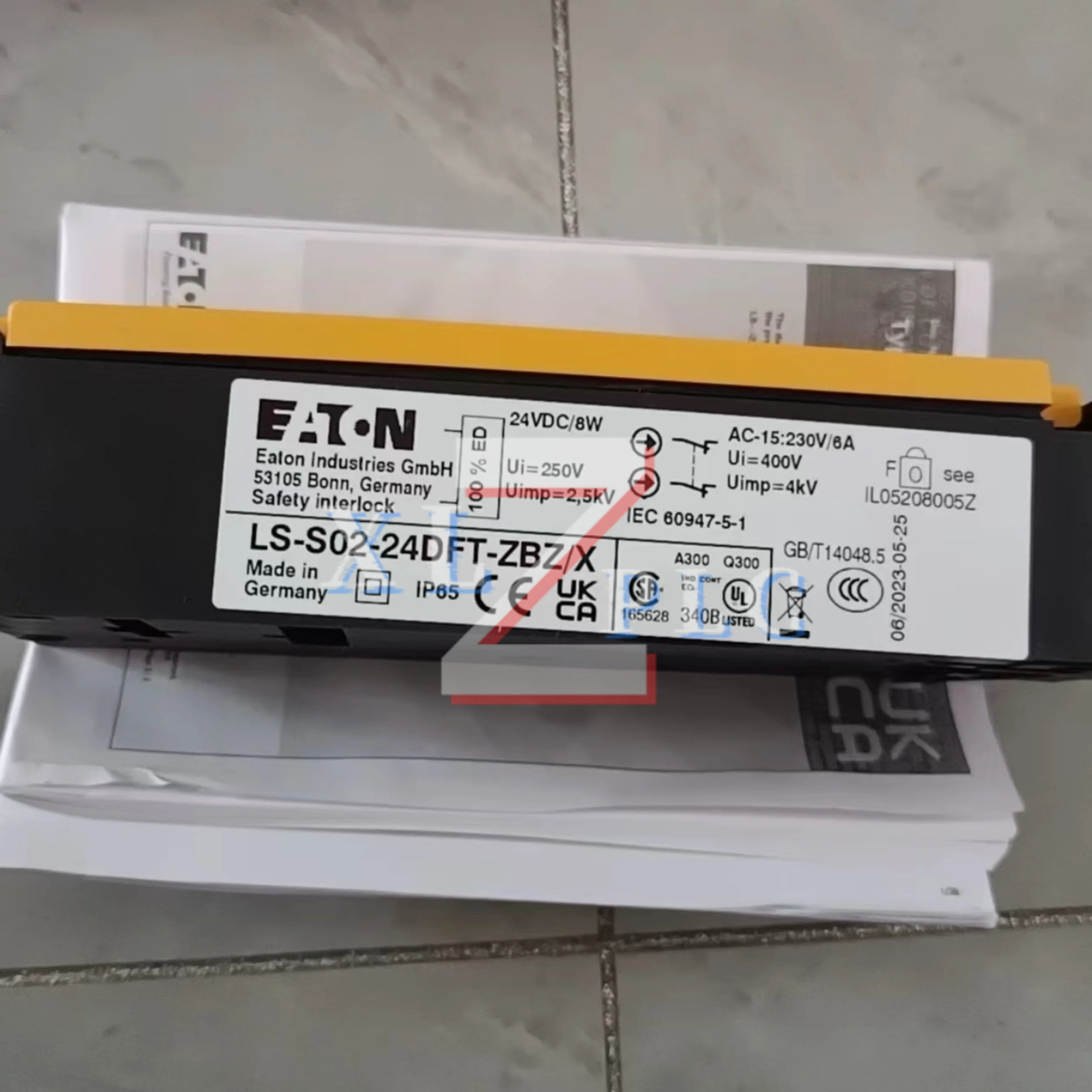 مفتاح أمان LS-S02-24DFT-ZBZ/X أصلي جديد