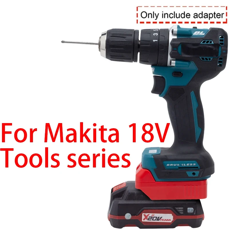 Lidl Parkside X20V 리튬 이온 배터리 용 Makita 18V 리튬 이온 도구 배터리 어댑터 전동 공구 액세서리 도구 전기 드릴