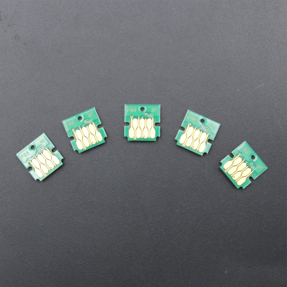 5PCS X T6714 Maintenance Tank Chips For EPSON WorkForce Pro WF C8190 C869R C8610 C8690 WF-C8690 WF-C869R C8190D3TWC printer