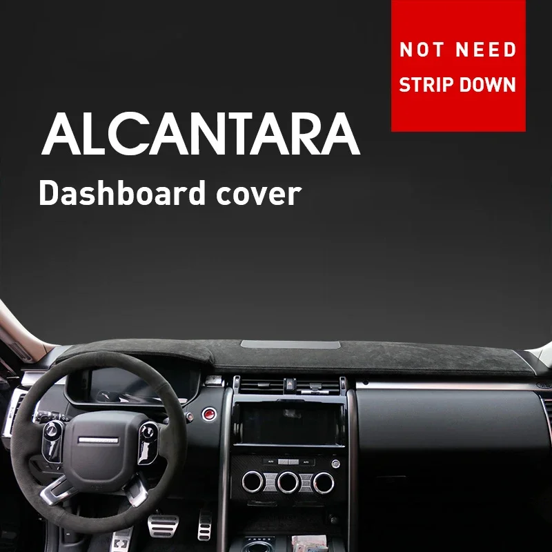 Car Dashboard Covers in Alcantara for Land Rover Range Rover Sport Executive Edition Discovery 2016 2017 2018 2019 2020-2022