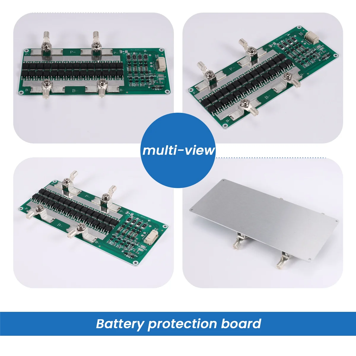 4S 12V LiFePO4 แบตเตอรี่ Balanced ชาร์จ 150A ต่อเนื่อง 100A แบบพกพารถเริ่มต้น Equalizer