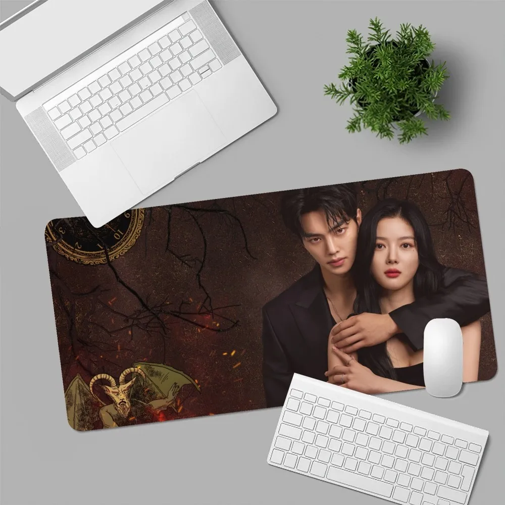 Canção Kang-Mousepad para Computador e Laptop Gamer, Desk Mats, Coreano, PC, Jogos Acessórios