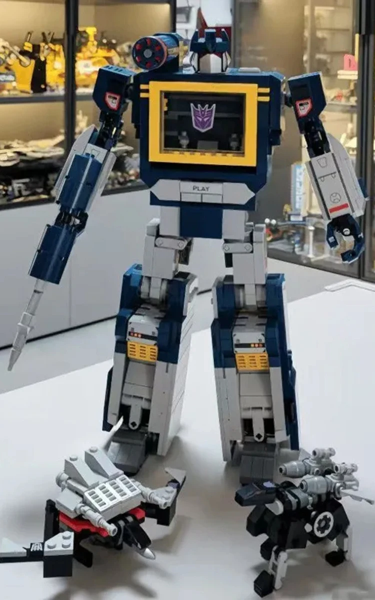 Kalein 2025 nieuwe creatieve serie 1505 stks multi-form robot model bouwstenen 10358 jongen puzzel montage speelgoed verjaardagscadeau