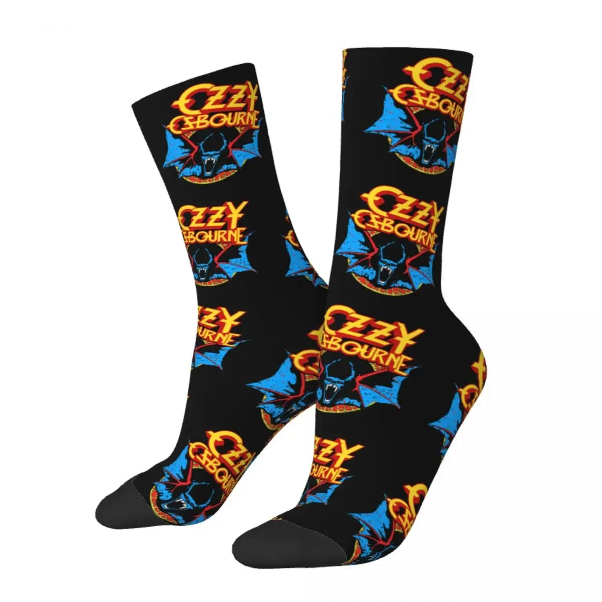 Ozzy Osbourne Merch Socks Rock Bat Prince Of Darkness Socks Men's Women's Super Soft Funny Happy Socks Novelty