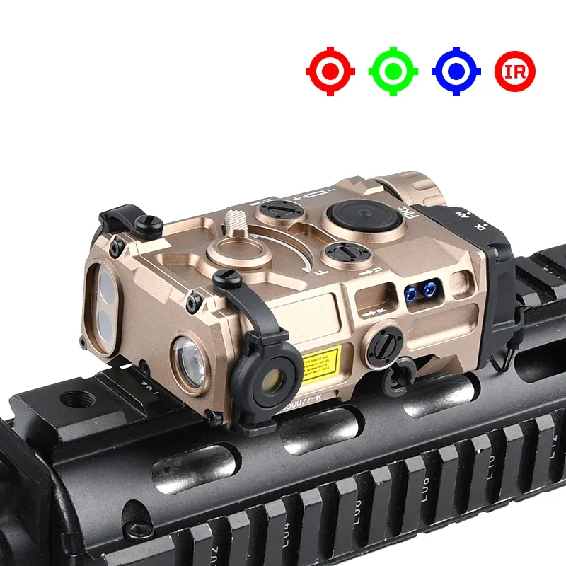 WADSN OGL Tactical Metal Red Dot High Power Green Blue Laser Pointer White LED Light Brightness Adjustable Full Featured Version