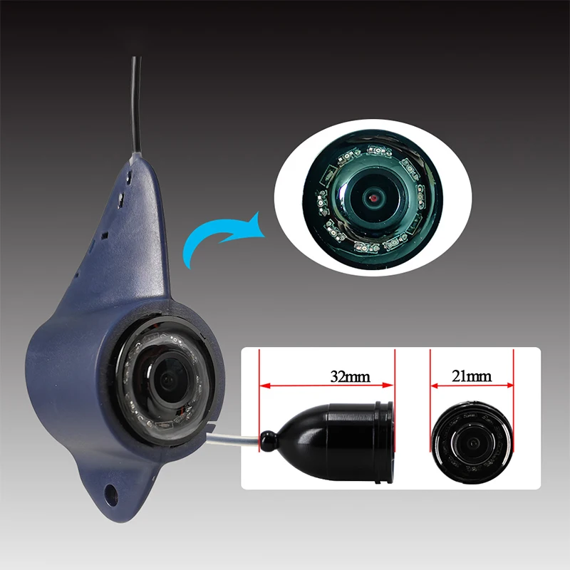 

8HBS видео эхолот 4,3-дюймовый IPS ЖК-экран комплект камеры для зимней подводной рыбалки под льдом ручная подсветка для мальчиков/мужчин подарок