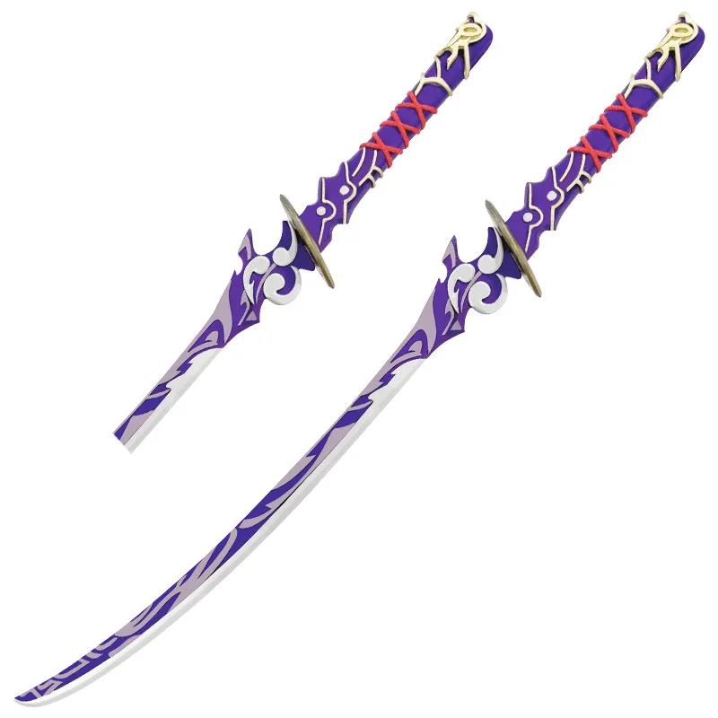 Genshin – couteau Long en bois, arme de combat, accessoires de Cosplay