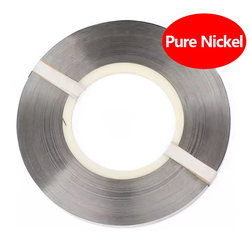 1KG Pure Nickel Strip 0.1//0.15/0.2/0.3mm 99.96% High Purity Nickel Strap For 18650 21700 Li-ion Battery Spot Welding