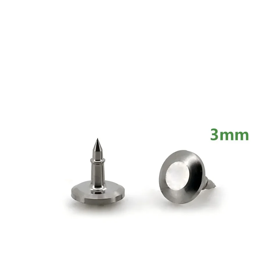 10Pcs Dental Titanium Membrane Tacks Pins 3mm Universal GBR Bone Fixation Nails Implant Barrier Film Stabilization Tacks