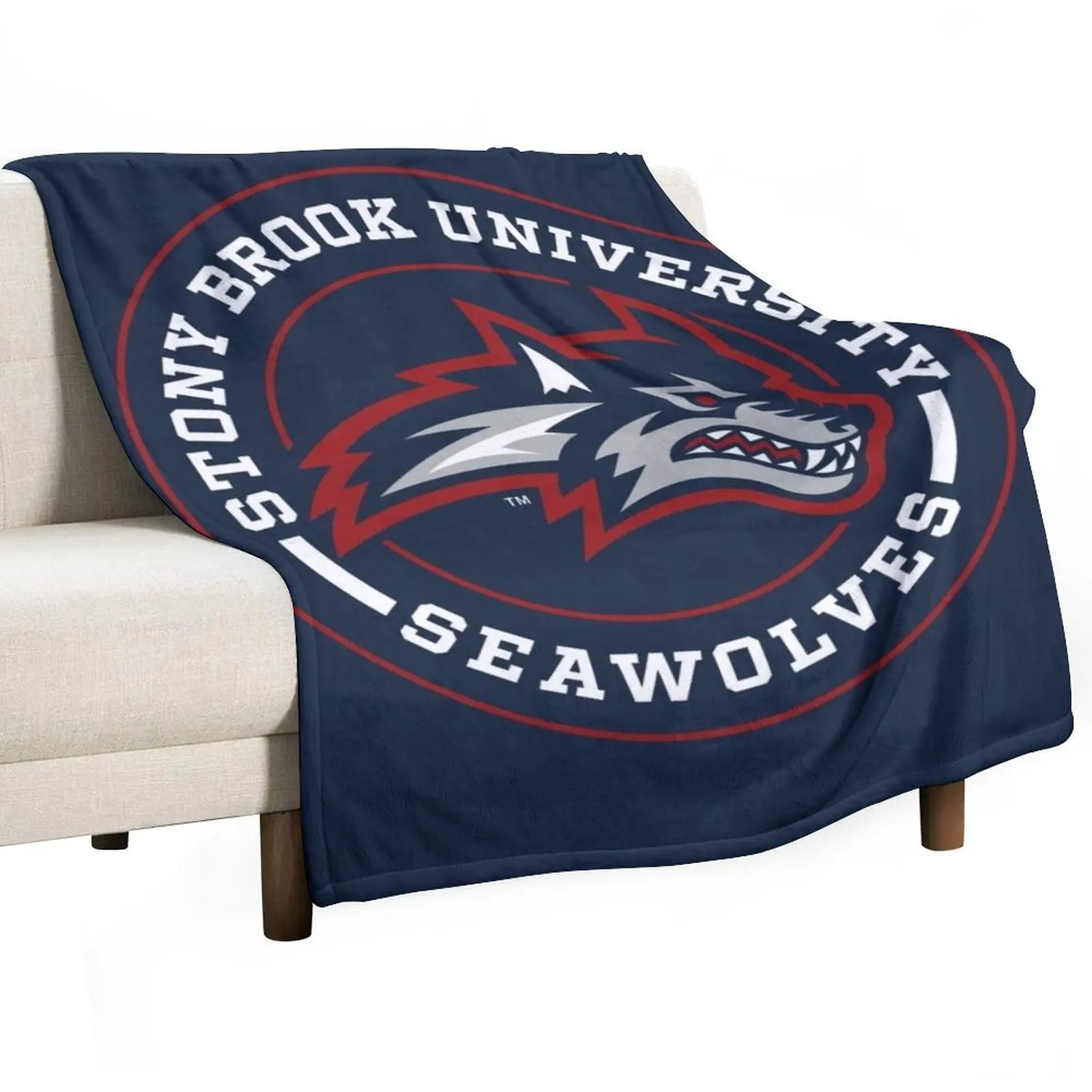 Stony Brook - Circle Throw Blanket Quilt Fashion Sofas Flannel Blankets