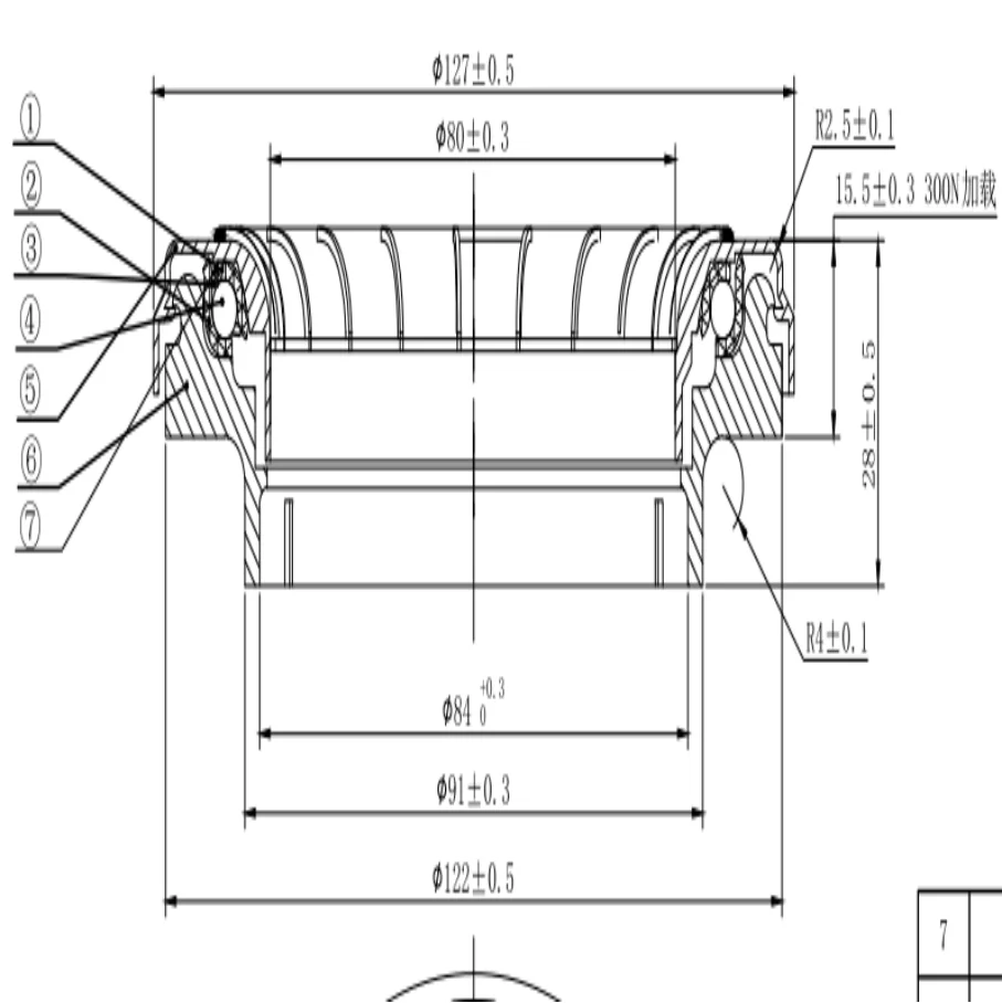 Automobile Shock Absorber Strut Bearings   31 30 6 863 135  31 30 6 855 817   AP42244S01    31 30 6 854 507  31 30 6 7