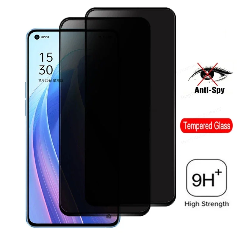واقيات شاشة الخصوصية ثلاثية الأبعاد لهاتف OPPO Realme X3 Superzoom V5 V13 واقي مضاد للتجسس لهاتف OPPO Realme X7 X50 Pro Ultra Max Glass