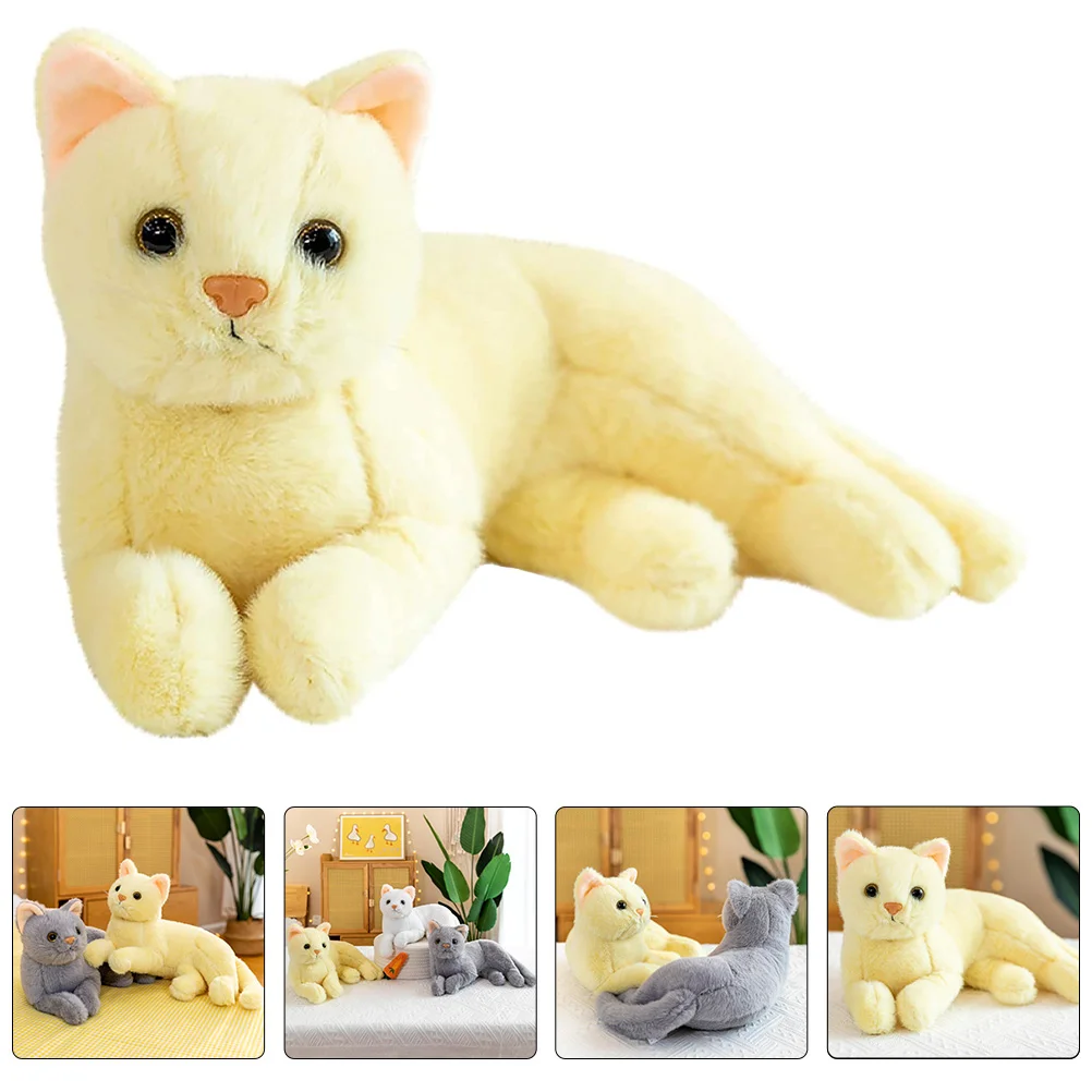 Jouet en peluche pour chat blanc, jouet en peluche pour animal de compagnie, jouet pour bébé, jouet pour adulte, numéro