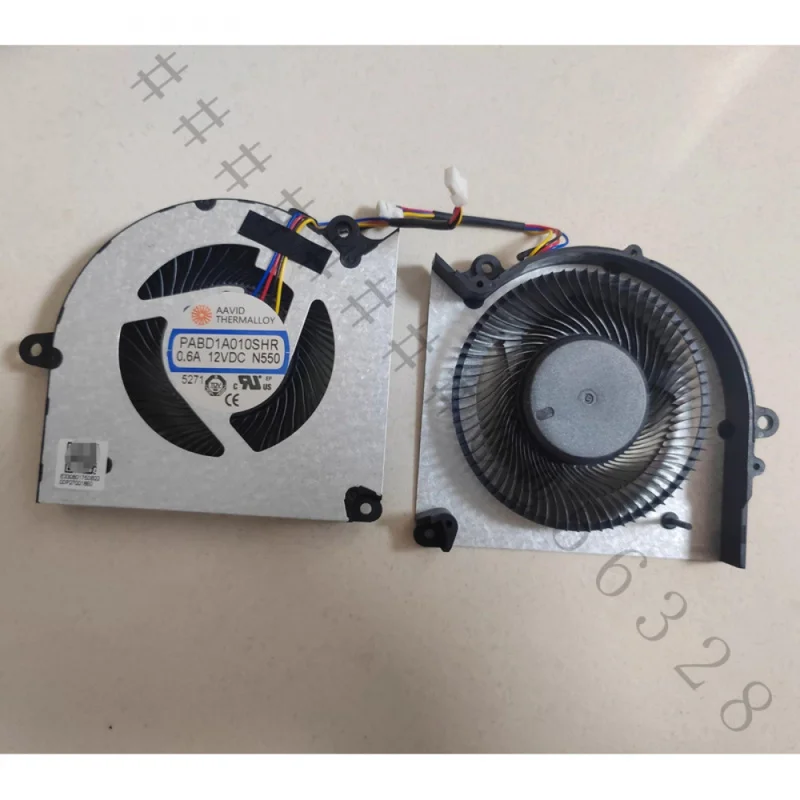 N550 N551 New Dual CPU GPU Cooling Fan Replacement For MSI Crosshair18 HX AI A2XW 18 Gaming Laptop Cooler Boost 5 Internal Blow