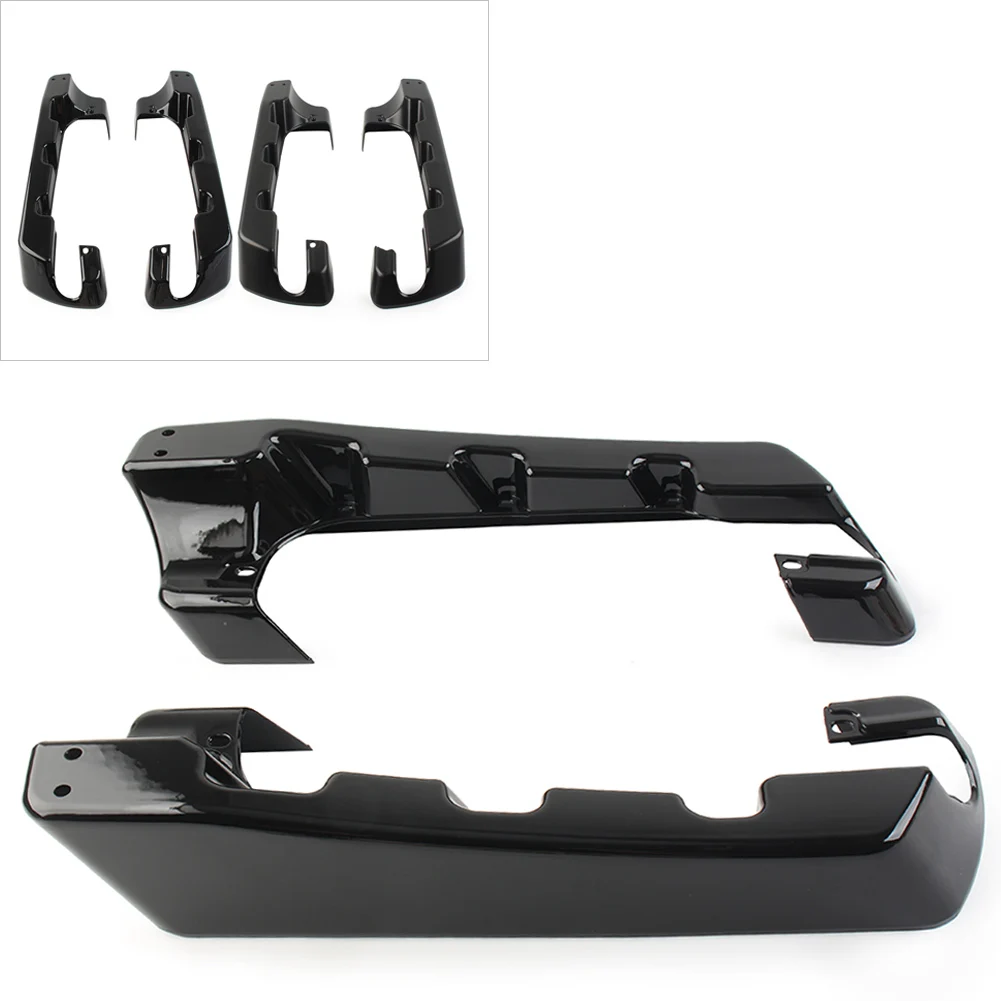 

Motorcycle ABS plastic Hard Stretched Saddlebag Extension For Harley Davidson Touring Street Glide Road King FLH FLT 2014-2023