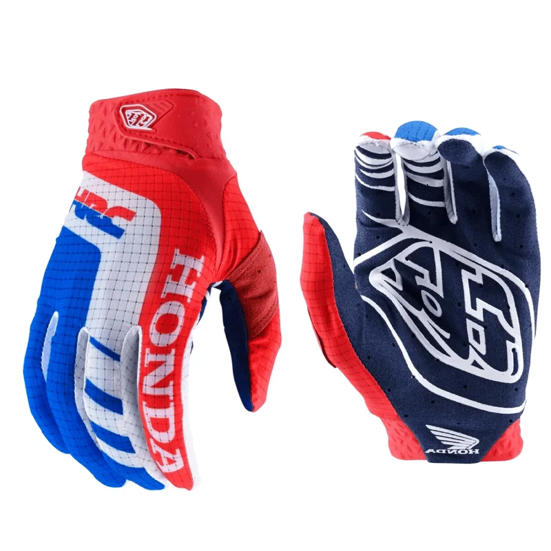 Honda off-road motorcycle gloves outdoor sports motorcycle and bicycle full finger gloves wear-resistant and breathable