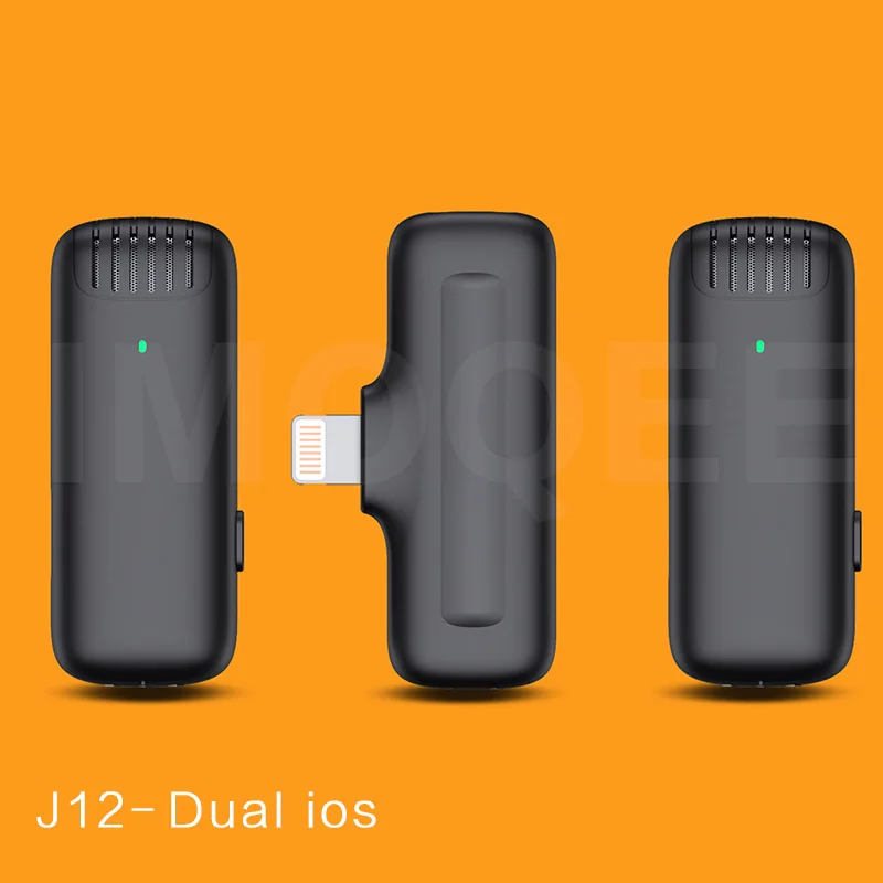 ميكروفون لاسلكي من CERASTES ميكروفون احترافي للهاتف Tiktok Studio Vlog Youtube Gamer Sound 2.4G