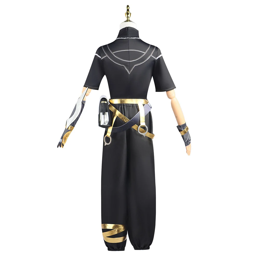 Game LOL Cos Heartsteel Ezreal Cosplay Costume Outfits Fantasy Tops Pants Accessories For Male Roleplay Halloween Carnival Suit