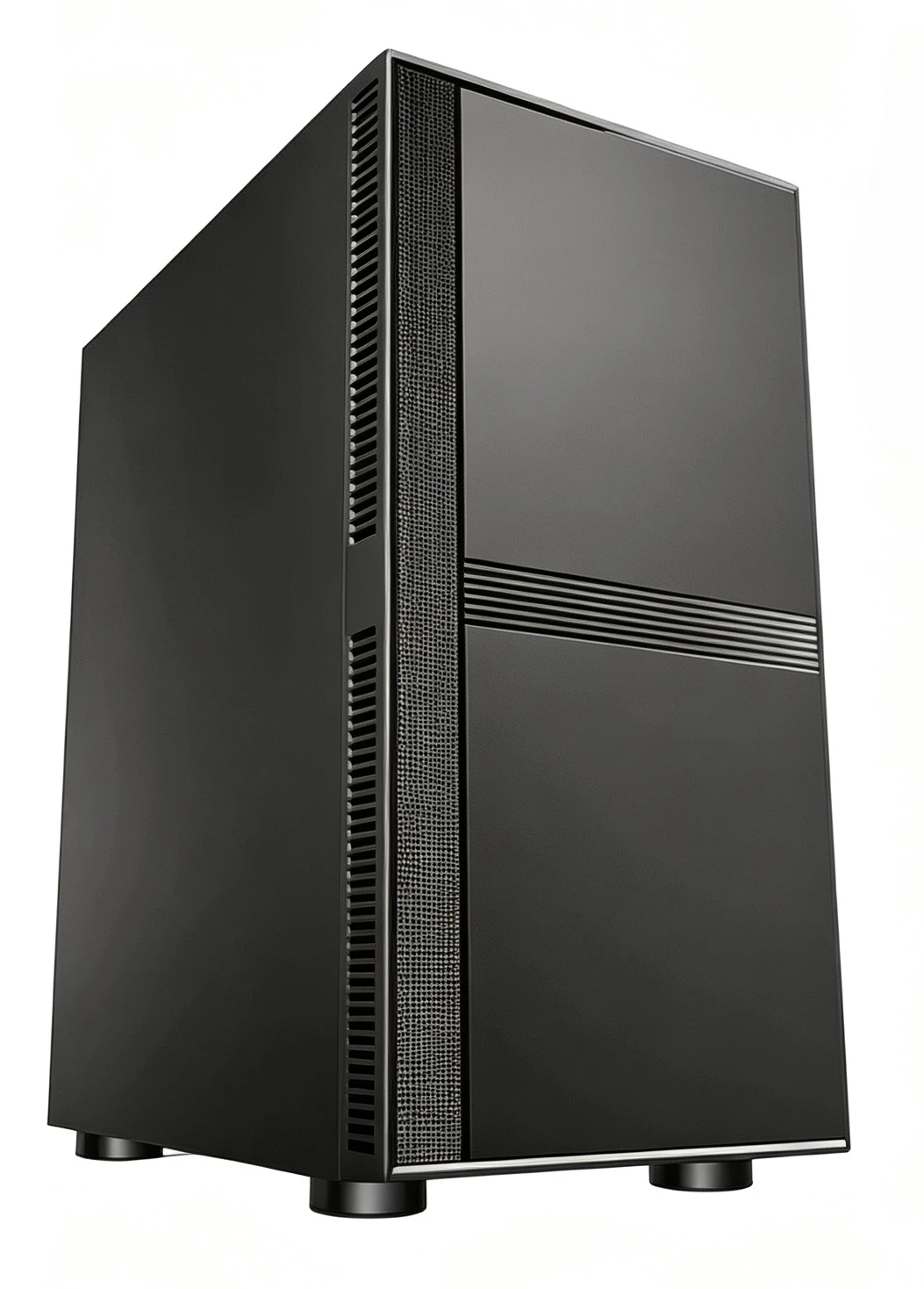 Full Tower Silent PC Case, Dustproof Workstation Computer Chassis Support ATX E-ATX Dual Motherboard, Gaming Desktop