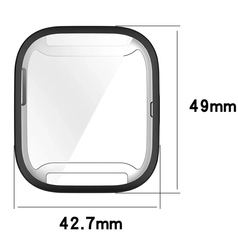 TPU Watch Case for Amazfit Bip 6 Full Coverage Cover Anti-scratch Screen Protector For Huami Amazfit Bip6 Smartwatch Accessorie
